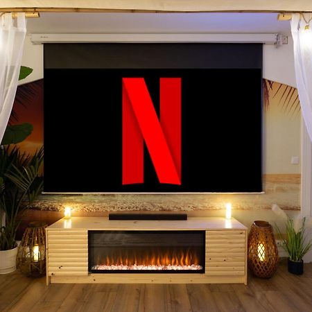 Lit Rond Tres Grand Et Confortable - Garage Possible Ou Parking Gratuit Rue - Gare 2 Min Et Ville 4 Min En Tram - Ciel Etoile - Netflix Videoprojecteur - Luxe Et Evasion Στρασβούργο Εξωτερικό φωτογραφία